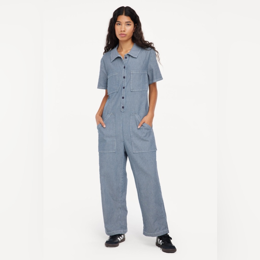 NEW LACAUSA Lucky Jumpsuit - Classic Railroad